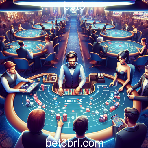 Experiência Imersiva no Live Casino do Bet3