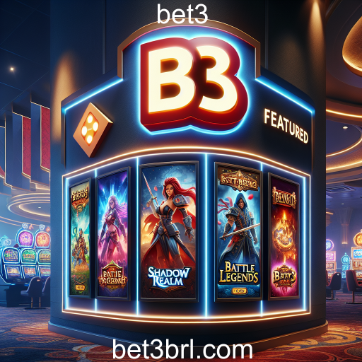 Descubra os Lançamentos Imperdíveis da Categoria 'New Releases' no bet3